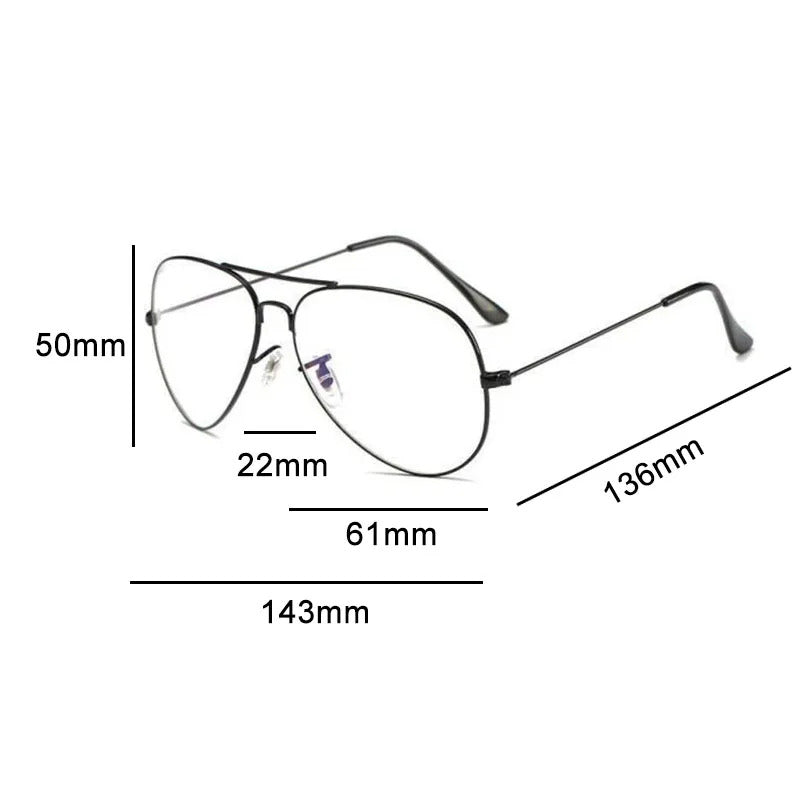 Blue Filter Hyperopia Reading Glasses